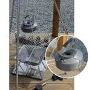 Portable 1600ml Aluminum Alloy Tea Kettle Outdoor Camping Picnic Coffee/Water Boiling/ Cooking Pot