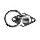 316 Stainless Steel Diamond Eye Plate Staple Hook Ring Boat Marine Hammock Yoga Swing Hardware Accessories