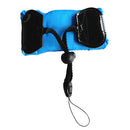Waterproof Floating Foam Wrist Arm Hand Strap for Gopro and Underwater Cameras (Blue)