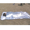 7.2 x 3.4ft Camping Outdoor Emergency Sleeping Bag Bivvy Blanket - Lightweight Waterproof Thermal Insulation