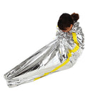 6.6 x 3.3ft Emergency Sleeping Bag Outdoor Camping Tent Blanket Shelter - Reusable & Waterproof