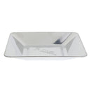 4.7" x 4.7" Square Stainless Steel Barbecue Skewers Plate Dinner Dish Outdoor Camping Food Dish