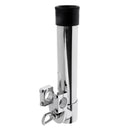 Adjustable High Polished 316 Stainless Steel Marine Boat Yacht Fishing Rod Holder Rack Mount Bracket Clamp On for 1''/25mm Rails