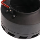Portable Outdoor Water Pot Kettle Stove Picnic Water Kettle for Travelling Cooking Camping Home With Folding Handle 1.1L