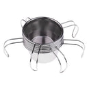 6pcs 50ml Stainless Steel Tea Wine Cup with Handle Mini Travel Hiking Camping Mug