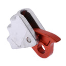 15KN Safety Outdoor Rock Climbing Tree Arborist Caving Rescue Fall Protection Gear Equipment Rope Grab Protecta for 9-12mm Rope