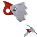 15KN Safety Outdoor Rock Climbing Tree Arborist Caving Rescue Fall Protection Gear Equipment Rope Grab Protecta for 9-12mm Rope
