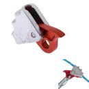 15KN Safety Outdoor Rock Climbing Tree Arborist Caving Rescue Fall Protection Gear Equipment Rope Grab Protecta for 9-12mm Rope