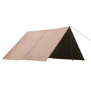 Waterproof Tent Tarp 10x16ft Multi-function Camping Shelter, Ripstop Hammock Rainfly, Snow Cover, Picnic Mat, Great for 3-4 Person