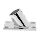Marine Stainless Steel 316 Boat Deck Handrail Pulpit Base 60 Degree 25mm 1"