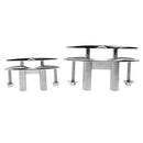 6" 155mm 316 Stainless Steel Pull-Up Cleat / Pop-Up Flush Mount Lift Cleat - Boat/Marine