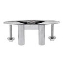 8" 200mm 316 Stainless Steel Pull-Up Cleat / Pop-Up Flush Mount Lift - Boat/Marine