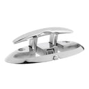 Boat Folding Pull-Up Cleat Flush Mount Lift Cleat 7-1/2" Marine 316 Stainless Steel