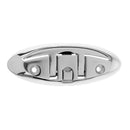 Boat Folding Pull-Up Cleat Flush Mount Lift Cleat 6" Marine 316 Stainless Steel