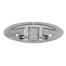 Boat Folding Pull-Up Cleat Flush Mount Lift Cleat 6" Marine 316 Stainless Steel