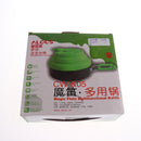 Outdoor Multi-function Kettle Picnic Pot with Silicone Folding Cover for Traveling Hiking Climbing 1.6L