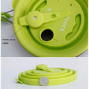 Outdoor Multi-function Kettle Picnic Pot with Silicone Folding Cover for Traveling Hiking Climbing 1.6L