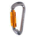 25KN / 6720 LB Professional Carabiner Auto/Twist/Self Locking D Ring Rock Climbing Karabiner Hook Keychain Outdoor Sport Too