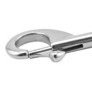Stainless Steel 80mm Swivel Clip Bolt Snap Hook Dog Lead Leathercraft Accessories