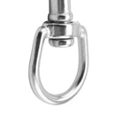 Stainless Steel 80mm Swivel Clip Bolt Snap Hook Dog Lead Leathercraft Accessories
