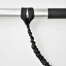 61.4'' Paddle Leash Fishing Rod and Gear Leash Safety Cord for Inflatable Boat, Canoe, Kayak (Black)