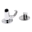 Marine Door Stop/Catch with Black Bumper- 316 Marine Boat Stainless Steel
