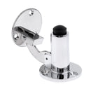 Marine Door Stop/Catch with Black Bumper- 316 Marine Boat Stainless Steel