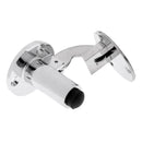 Marine Door Stop/Catch with Black Bumper- 316 Marine Boat Stainless Steel