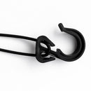 6 Pieces Plastic Shock Cord End Hooks For 5mm Elastic Rope Luggage Strap