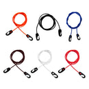 185cm x 5mm Replacement Elastic Shock Cord Bungee Rope with Hooks for Kayak Boat Canoe Raft Fishing Dinghy