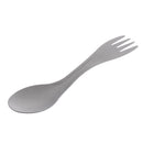2 in 1 Titanium Fork & Spoon/ Spork 6.5" for Home Outdoor Camping Picnic Hunting Fishing