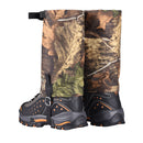 1 Pair Camouflage Outdoor Hiking Camping Hunting Waterproof Snow Legging Gaiters Boot Cover - Short Type