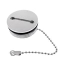 Boat Marine Replacement Fuel Gas Deck Fill Cap Slotted Top Stainless Steel