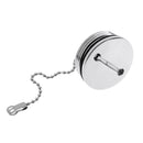 Boat Marine Replacement Fuel Gas Deck Fill Cap Slotted Top Stainless Steel