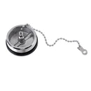 Boat Marine Replacement Fuel Gas Deck Fill Cap Slotted Top Stainless Steel