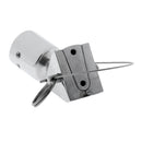 Boat Canopy Accessories 7/8" Eye End Cap+ Deck Hinge Assembly Set