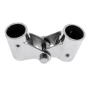 Heavy Duty Stainless Steel Folding Swivel Tube Pipe Connector Rail Fitting 7/8" / 22 mm