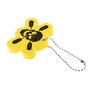 Lightweight EVA Foam Floating Key Ring Kayaking Canoe Sailing Yachting Boat Float Keychain - Skull Skeleton Shape