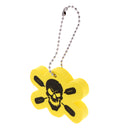 Lightweight EVA Foam Floating Key Ring Kayaking Canoe Sailing Yachting Boat Float Keychain - Skull Skeleton Shape