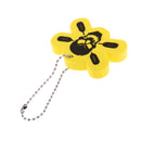 Lightweight EVA Foam Floating Key Ring Kayaking Canoe Sailing Yachting Boat Float Keychain - Skull Skeleton Shape
