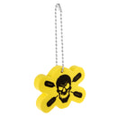 Lightweight EVA Foam Floating Key Ring Kayaking Canoe Sailing Yachting Boat Float Keychain - Skull Skeleton Shape