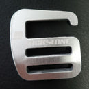2pcs 1" Metal G Hook Webbing Buckle for Backpack Straps Webbing 25mm Silver