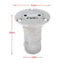 Heavy Duty 52mm 2'' Marine Garde 316 Stainless Steel Fuel Deck Fill Filler & Key Boat Yacht Flush Mount Hardware