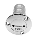 Heavy Duty 52mm 2'' Marine Garde 316 Stainless Steel Fuel Deck Fill Filler & Key Boat Yacht Flush Mount Hardware