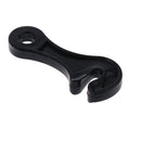 Black Plastic Guyline Cord Adjuster Tent Wind Rope Fastener Tensioner Camping Hiking Canopy