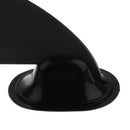 Black PVC Kayak Skeg Tracking Fin Mounting Points For Inflatable Kayak Boat