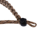 Braided Paracord Adjustable Camera Wrist Strap/ Bracelet Desert Camo