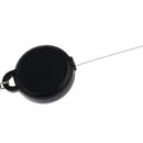 2pcs 1.4" 23.6" Key Retractable Clip Keychain Key Ring Pull Reel Key Chain