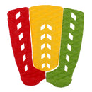 3 x Durable Surfboard Traction Pad Soft Skimboard Tail Pad Stomp Pad for Surfing Skimboarding Funboard