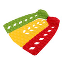 3 x Durable Surfboard Traction Pad Soft Skimboard Tail Pad Stomp Pad for Surfing Skimboarding Funboard